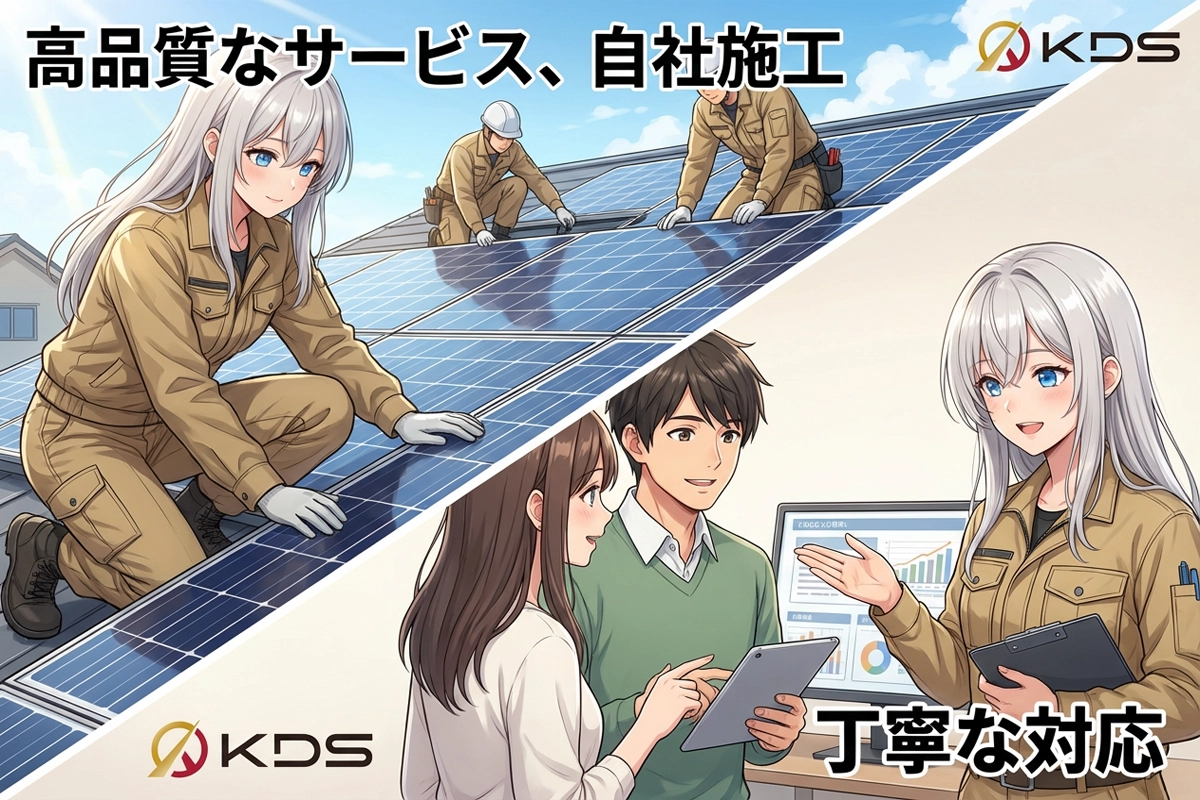 選ばれる理由：自社施工による品質保証